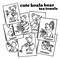 Aunt Martha's Koala Bear Tea Towels 3829 embroidery iron on pattern